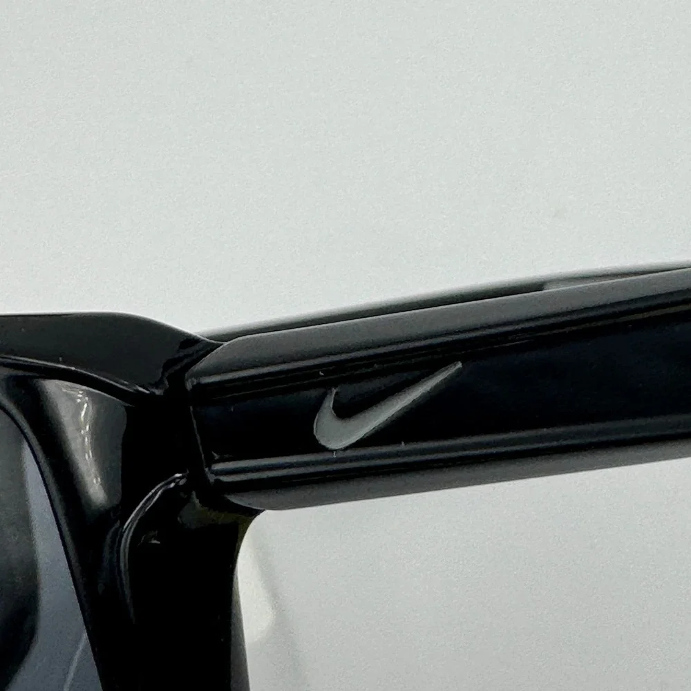 Nike Premier Stride Rectangle Sunglasses Black Gray NWT